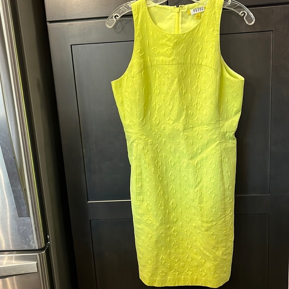 Banana Republic Milly Collection Lime Green Dress. Size 6. Gently worn. - Picture 2 of 16